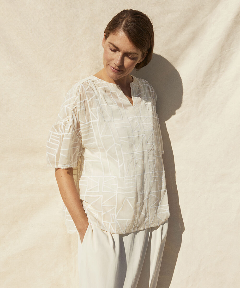 DARNELL TOP , Whitecap