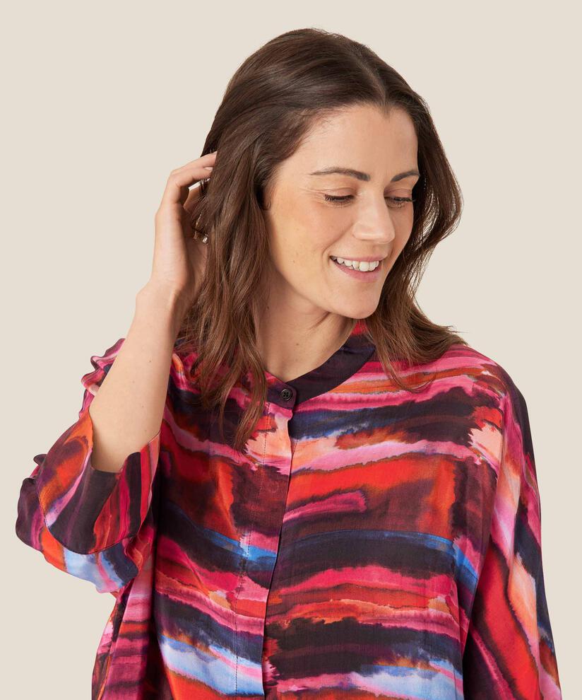 Iosetta Shirt Dress, Sun Tomato