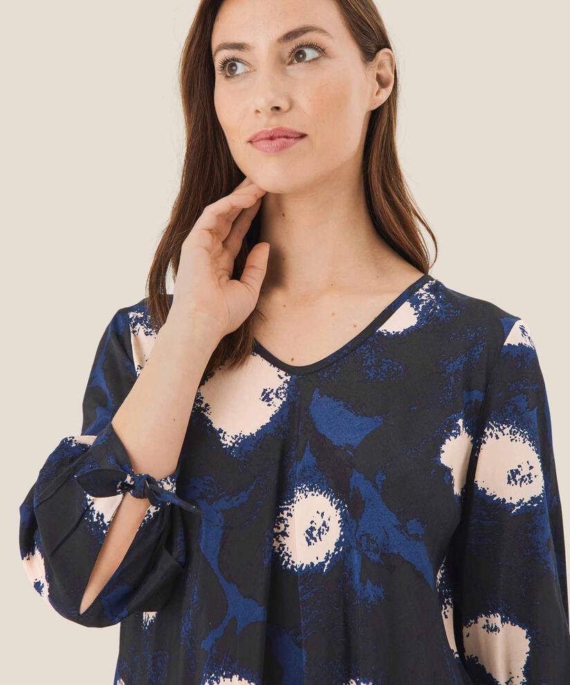 Katasi Blouse, Maritime Blue