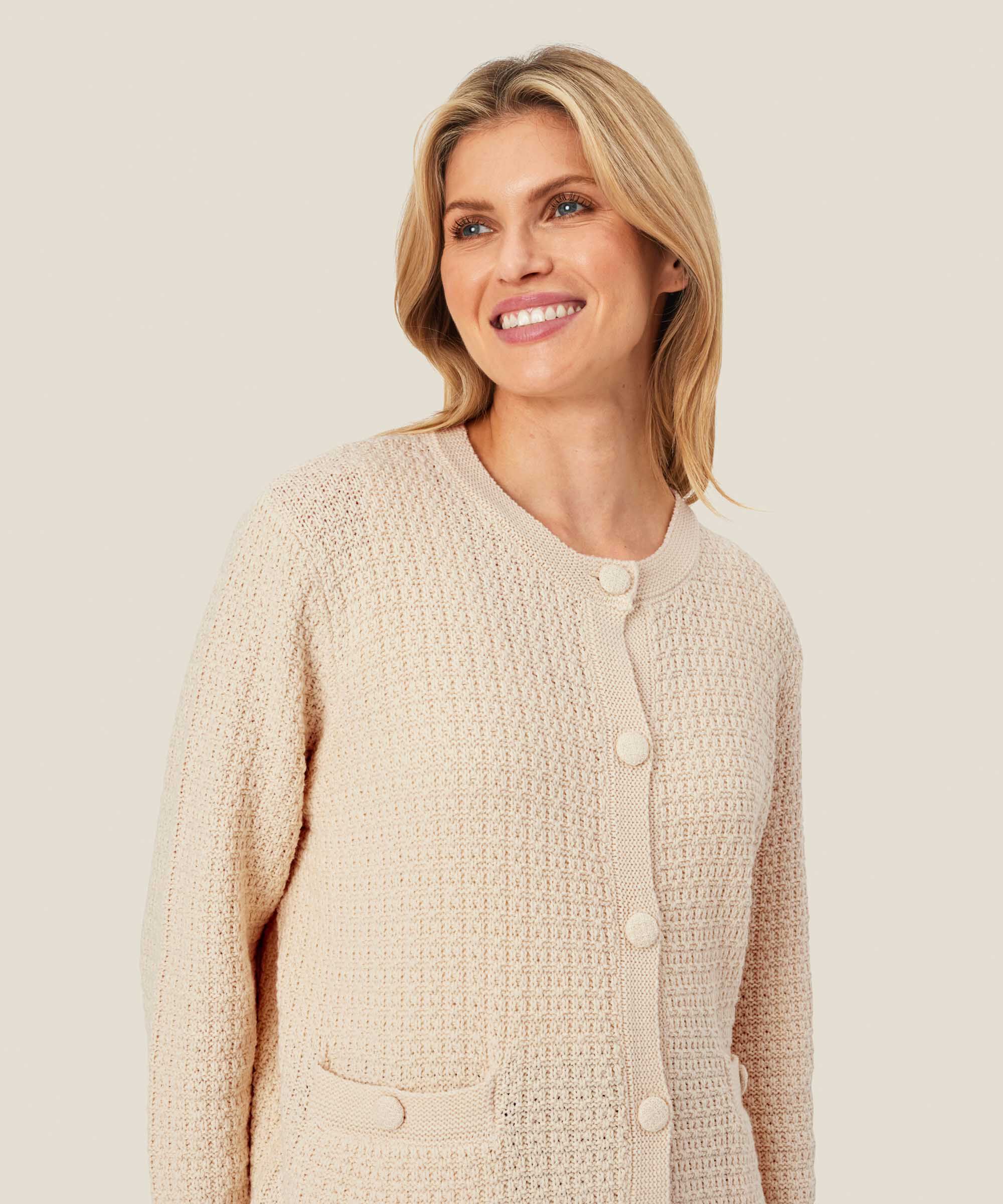 Lakeen Cardigan, Whitecap
