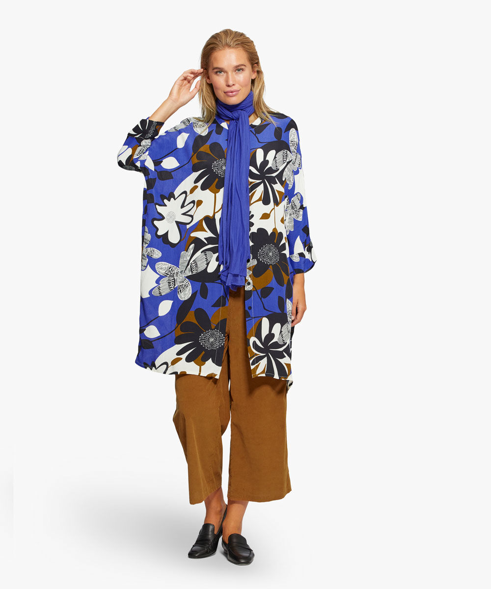 Amega JERSEY Scarf, Clematis Blue