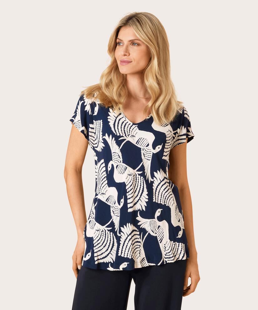 KALLO TOP, Navy Blazer