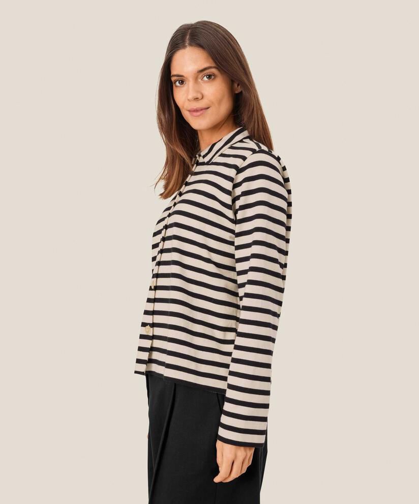 Inette JERSEY Shirt, Black