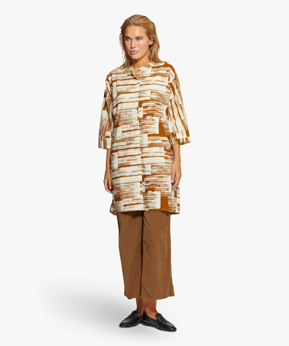 IOSETTA SHIRT DRESS, Monk's Robe