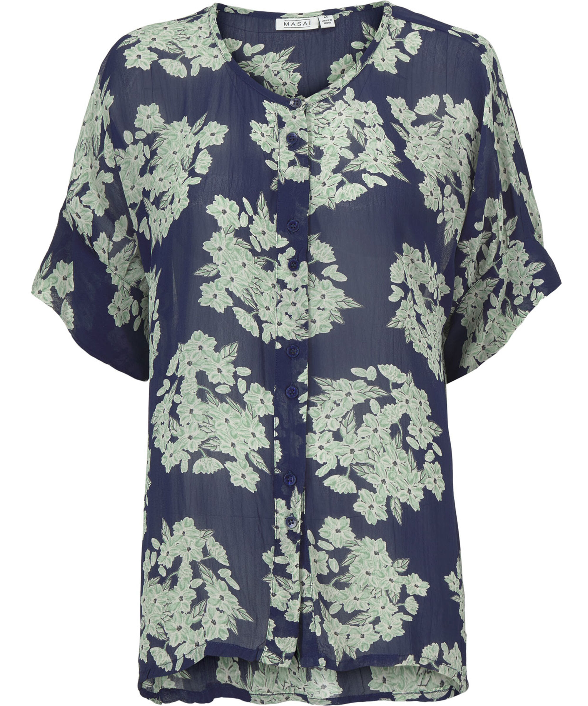 IESHA SHIRT, Medieval blue