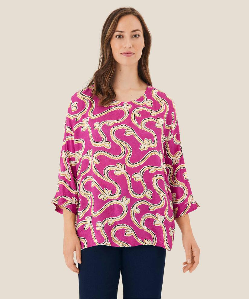 Becca Blouse, Wild Aster