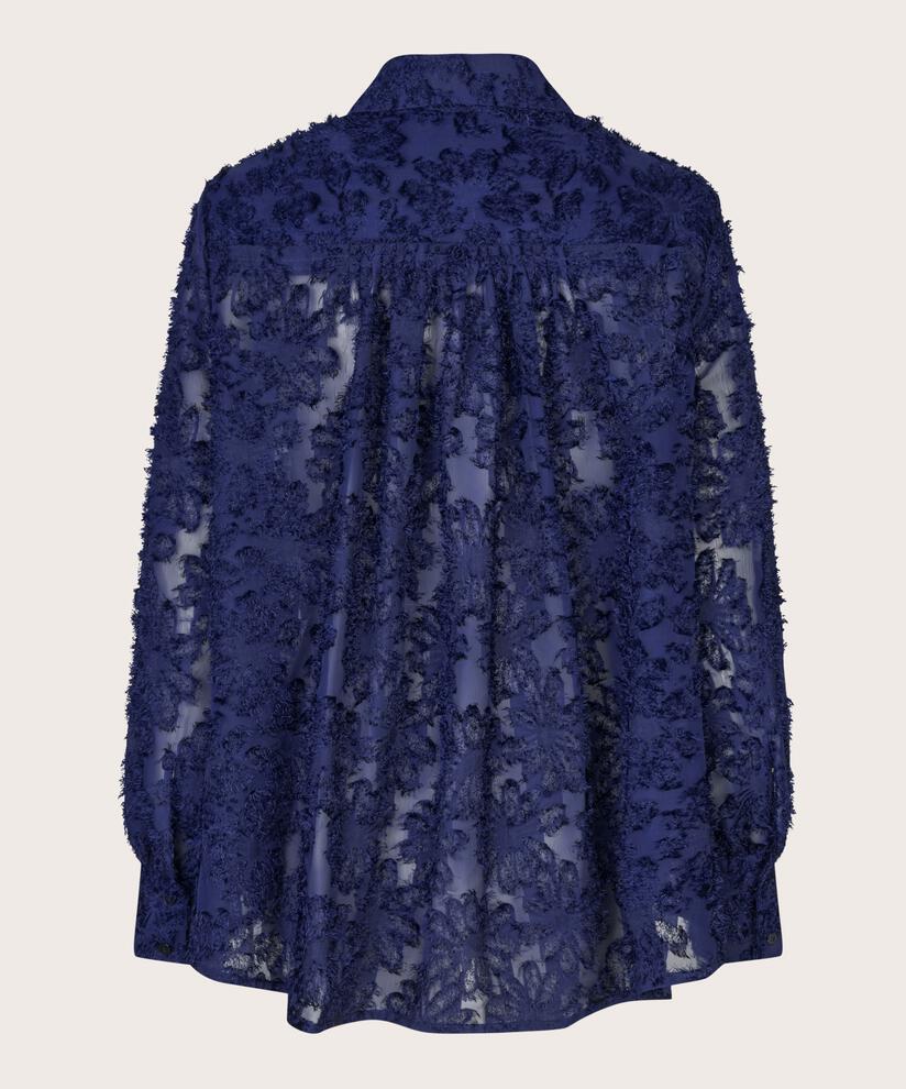 Ingrida Shirt, Medieval blue