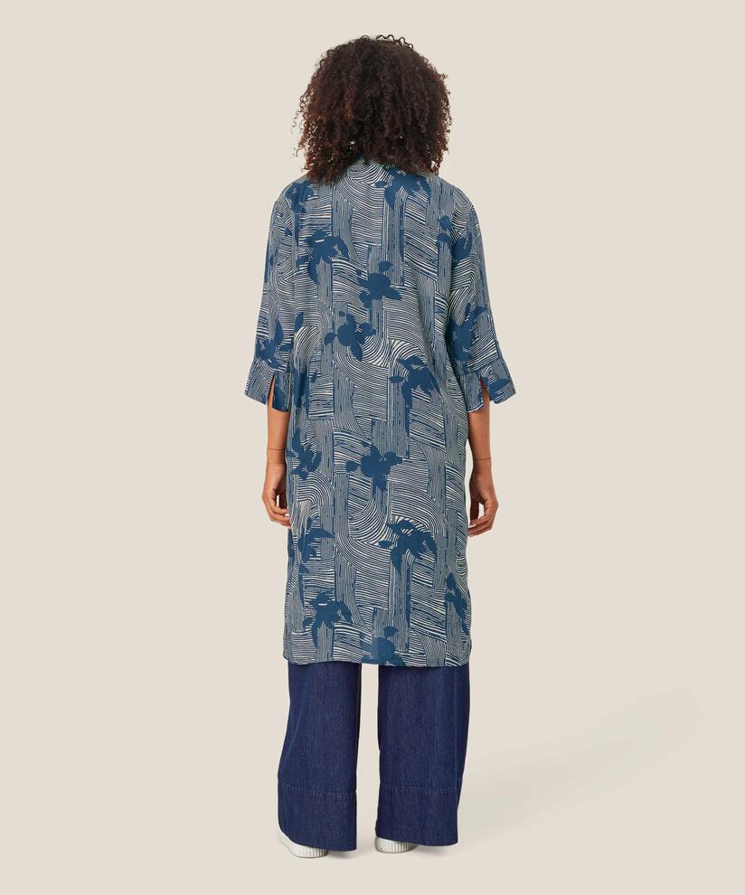 Nimes Shirt Dress, Sargasso Sea