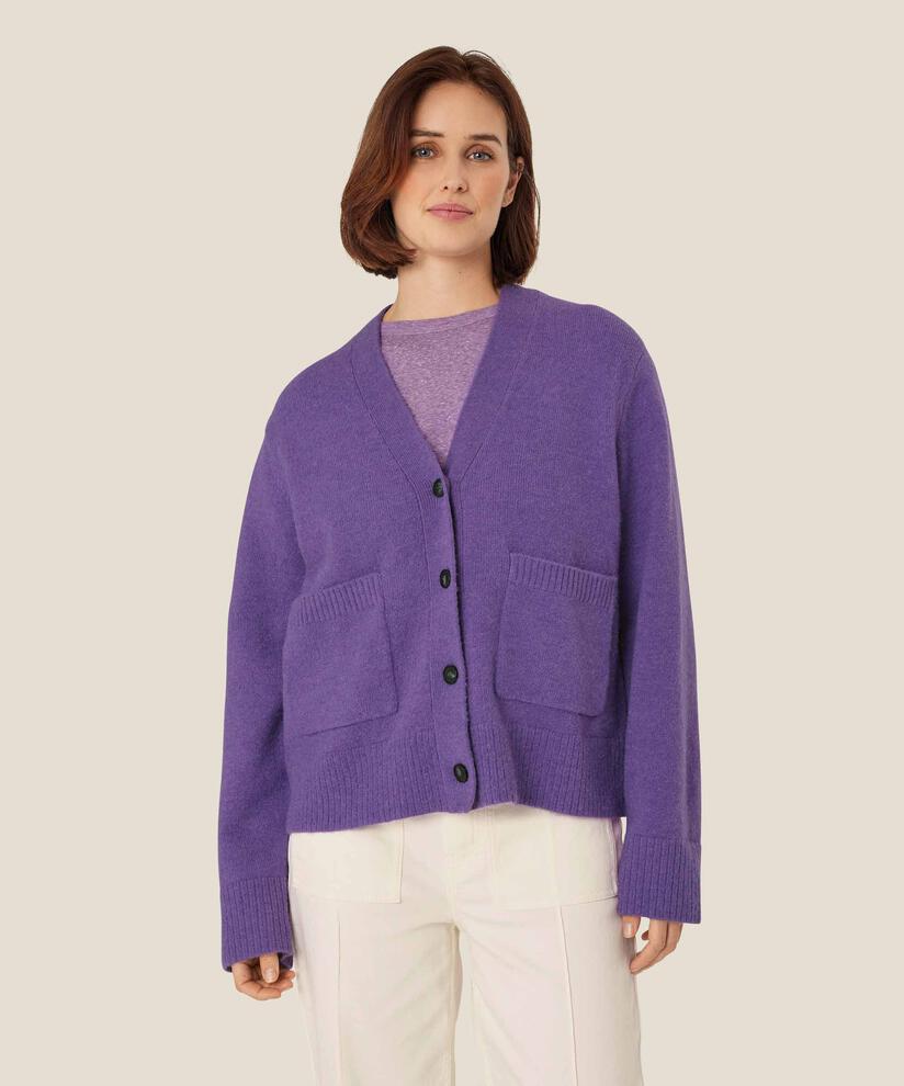 Lettie Cardigan, Meadow Violet