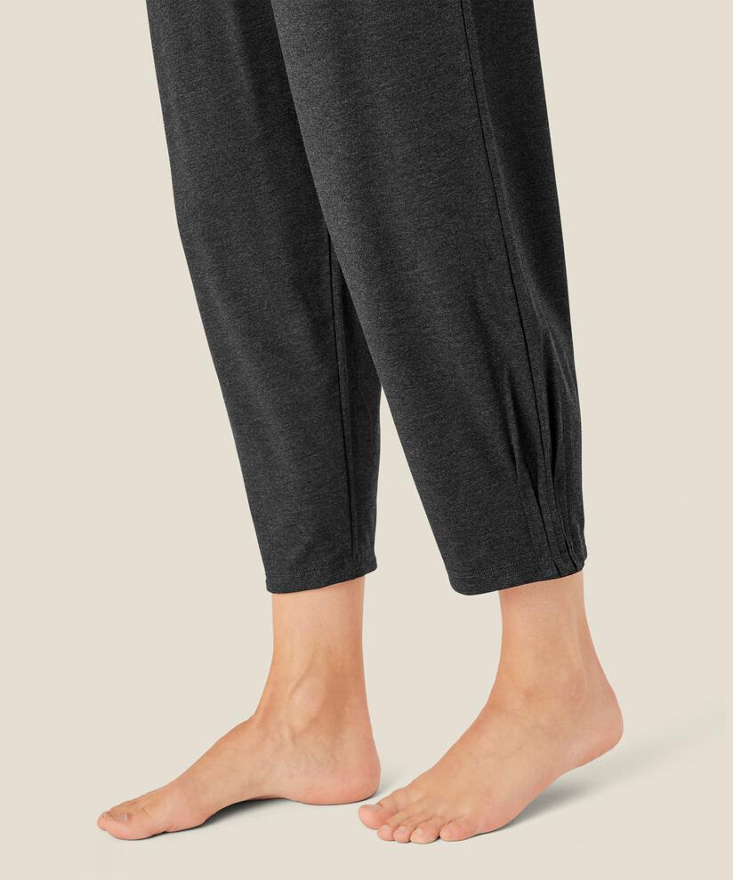 PERSINI JERSEY TROUSERS, D. Grey mel.