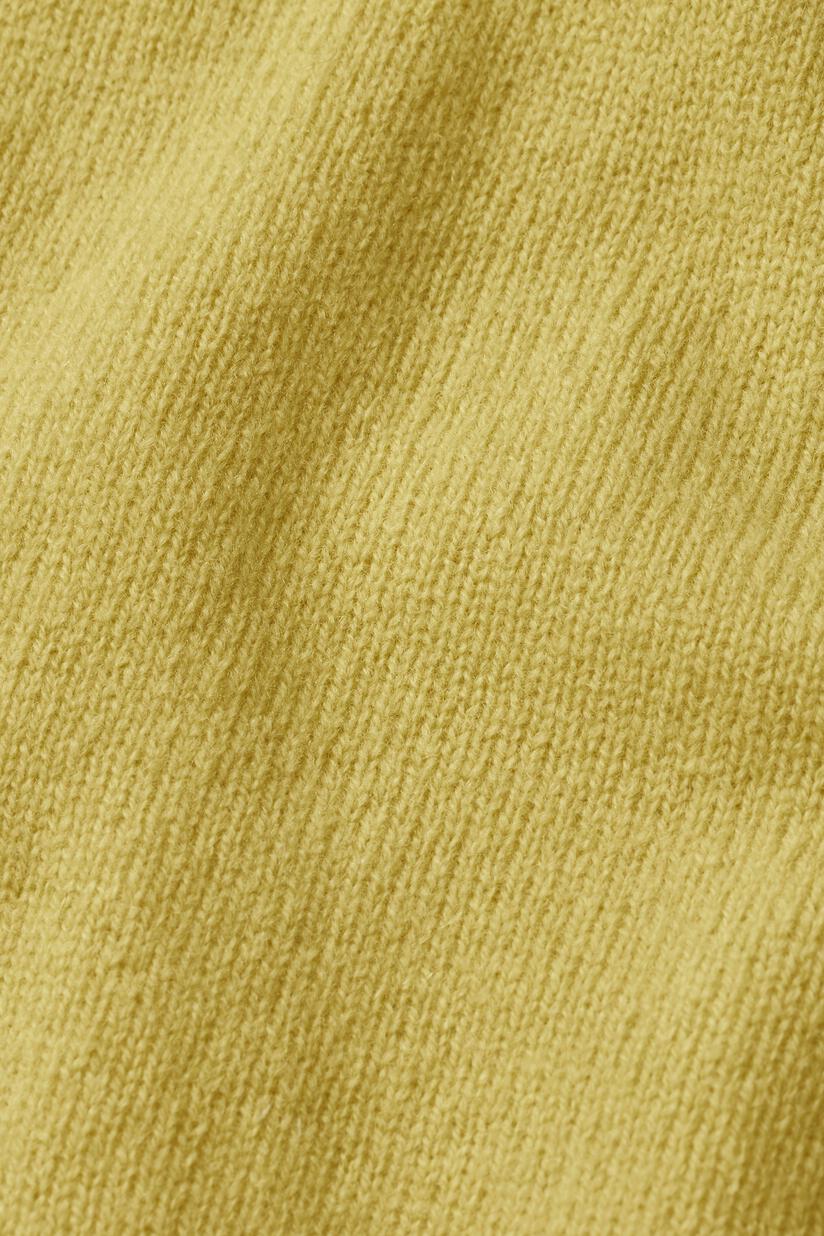 Fabizia Woolen Jumper, Muted Lime