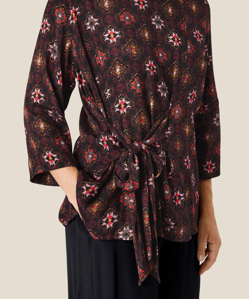 Bee Blouse, Tango Red, hi-res