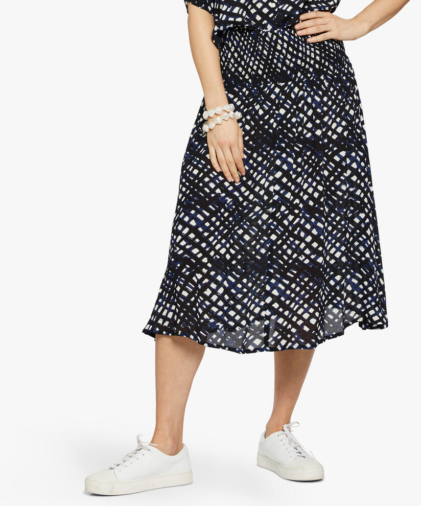 SONDRA SKIRT, Medieval blue