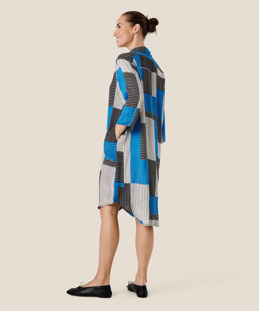 Nykolia Shirt Dress, Nebulas Blue