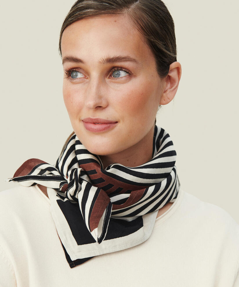 ALINA SCARF, Chestnut