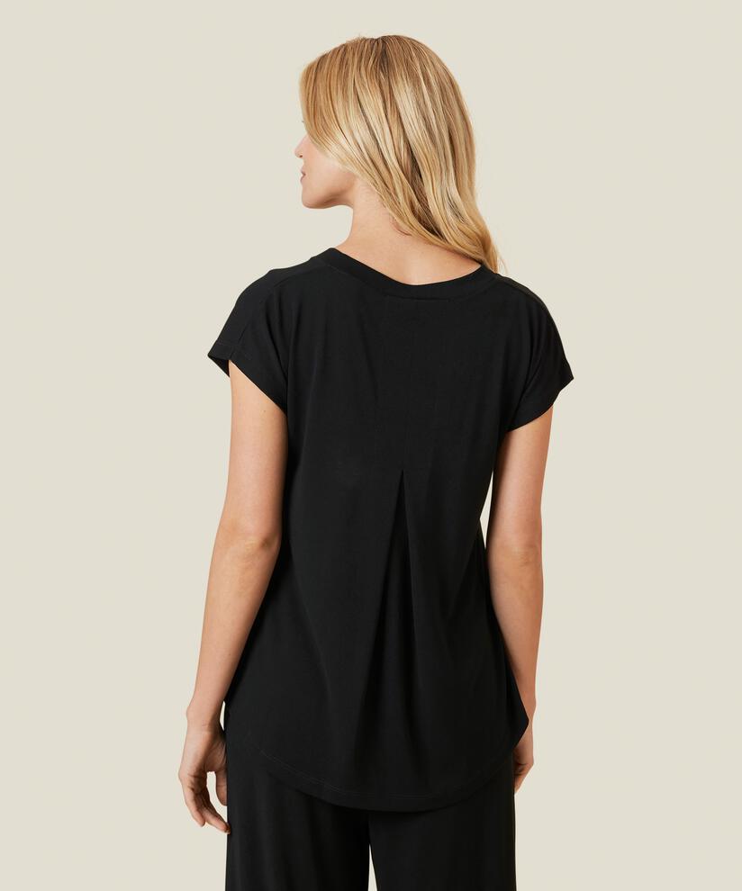 Efa JERSEY Top, Black, hi-res