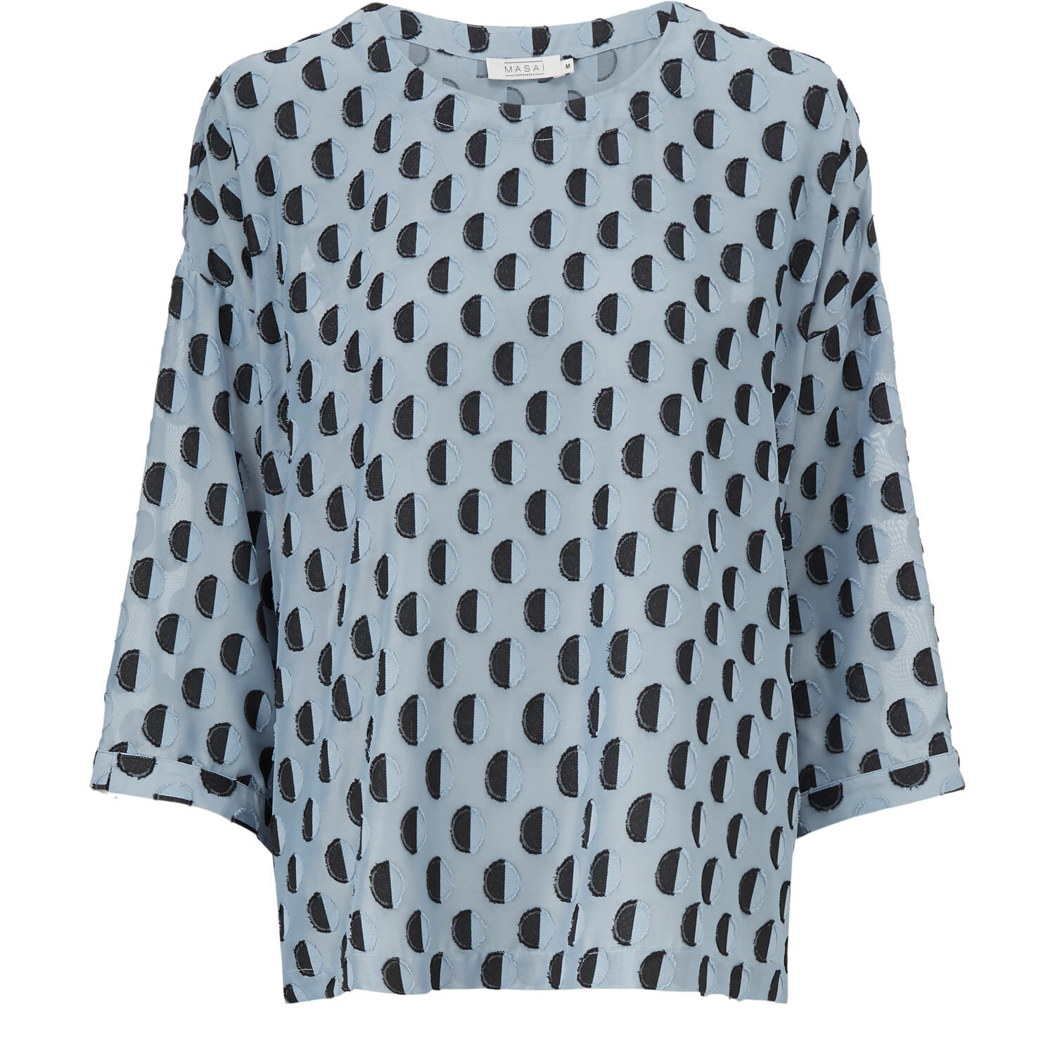 BECCA TOP, Faded Denim