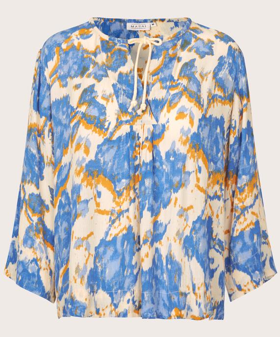 Bioline Blouse, Nebulas Blue