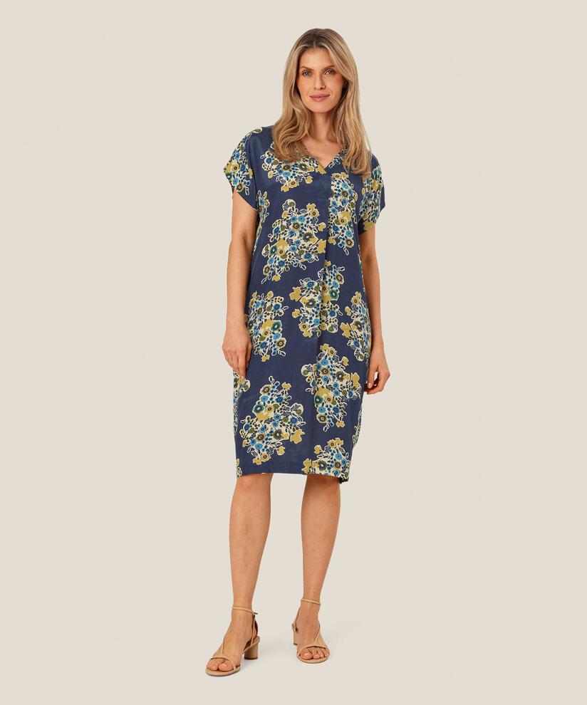 Odetto Dress, Mood Indigo