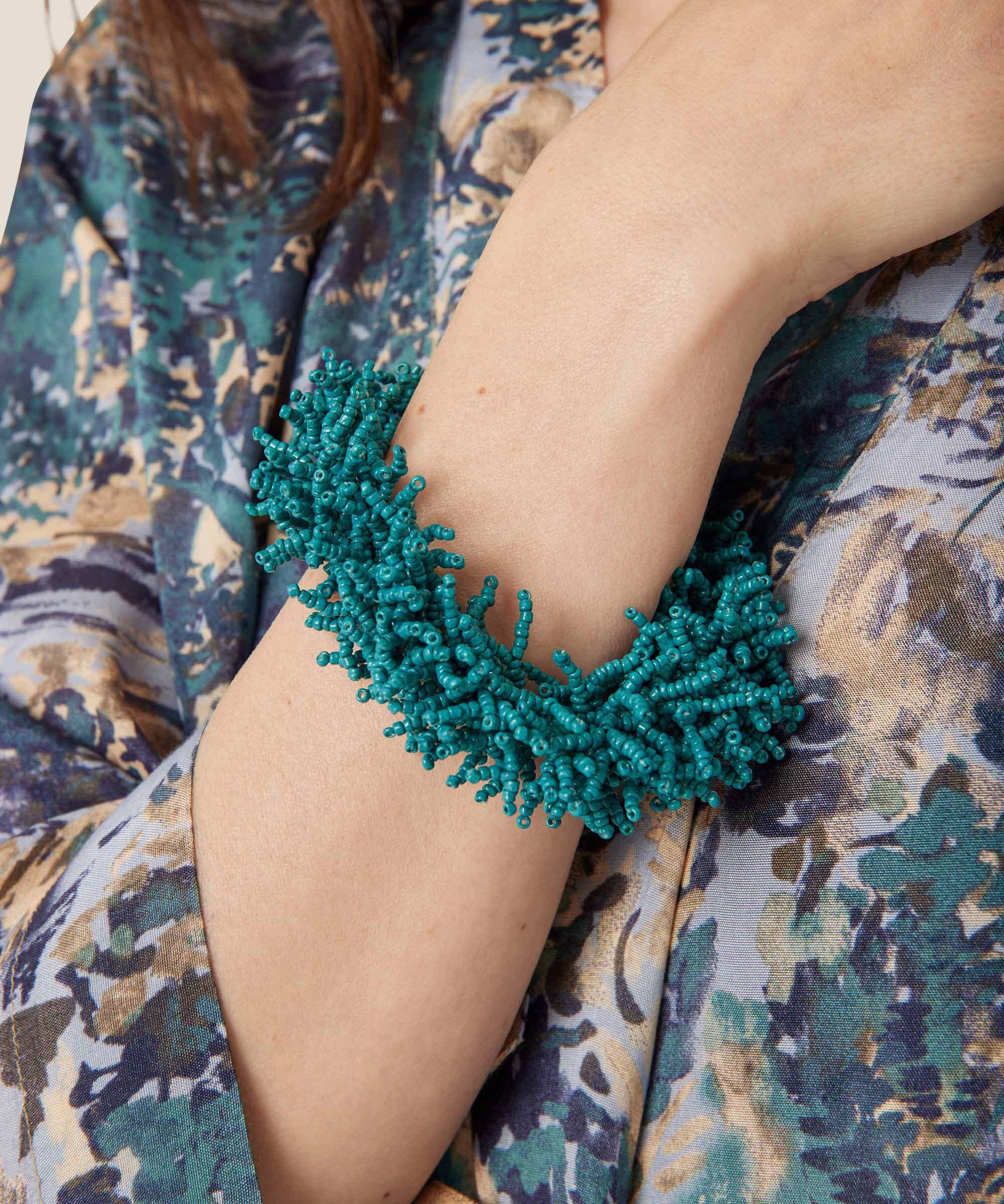 Refia Bracelet, Teal