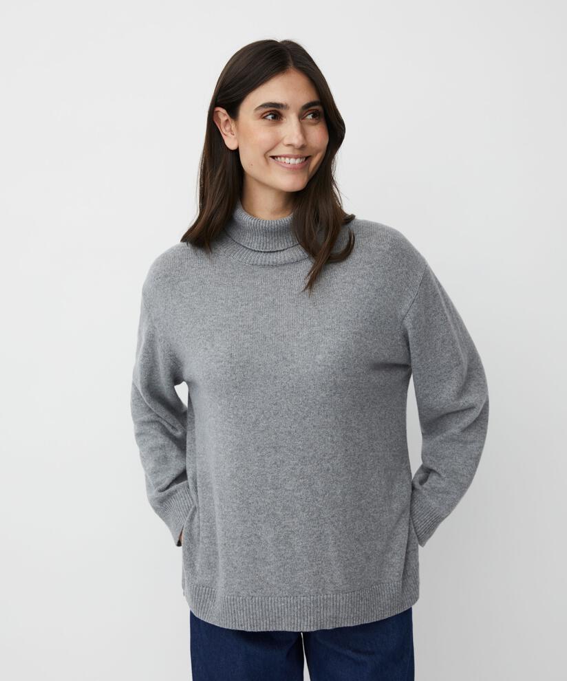 Faricka Pullover, M. Grey mel.