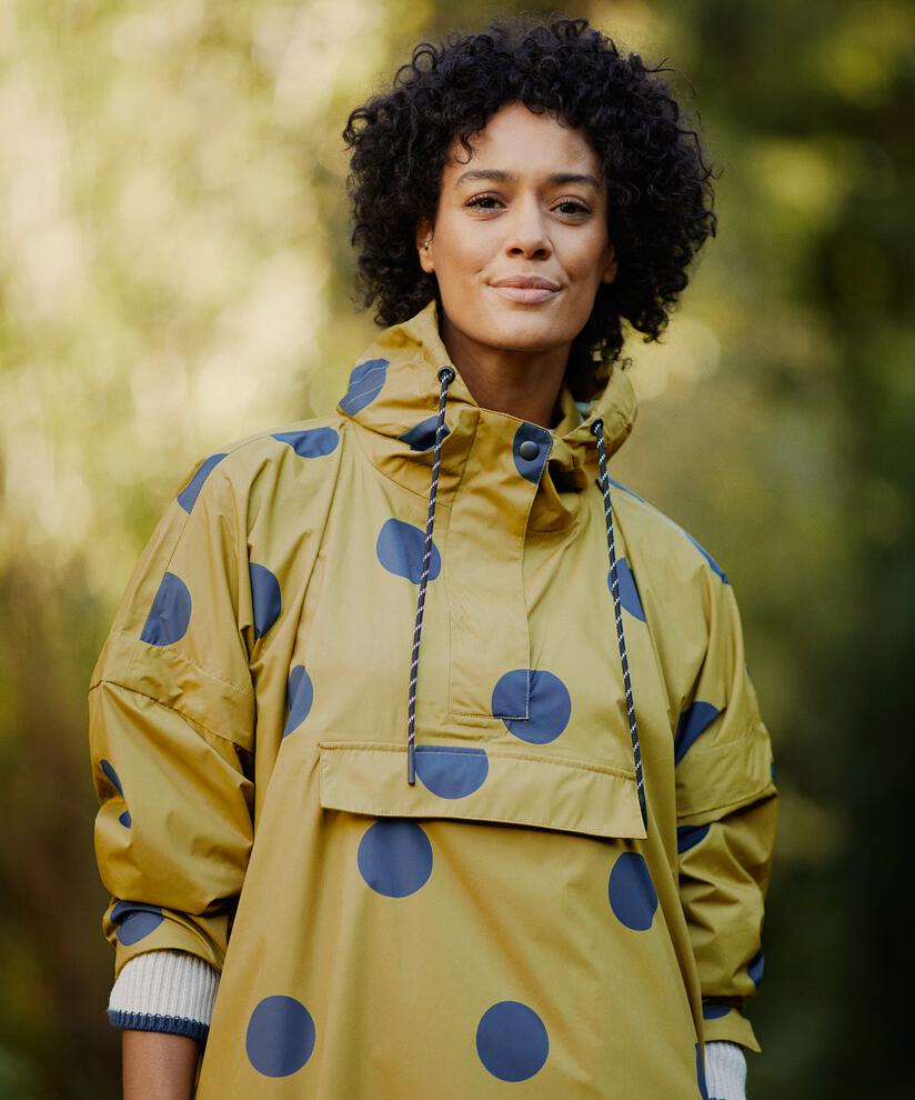 Tatella Rain Poncho, Burnish Gold
