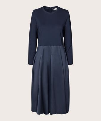 Neyvora JERSEY Dress, Navy Blazer