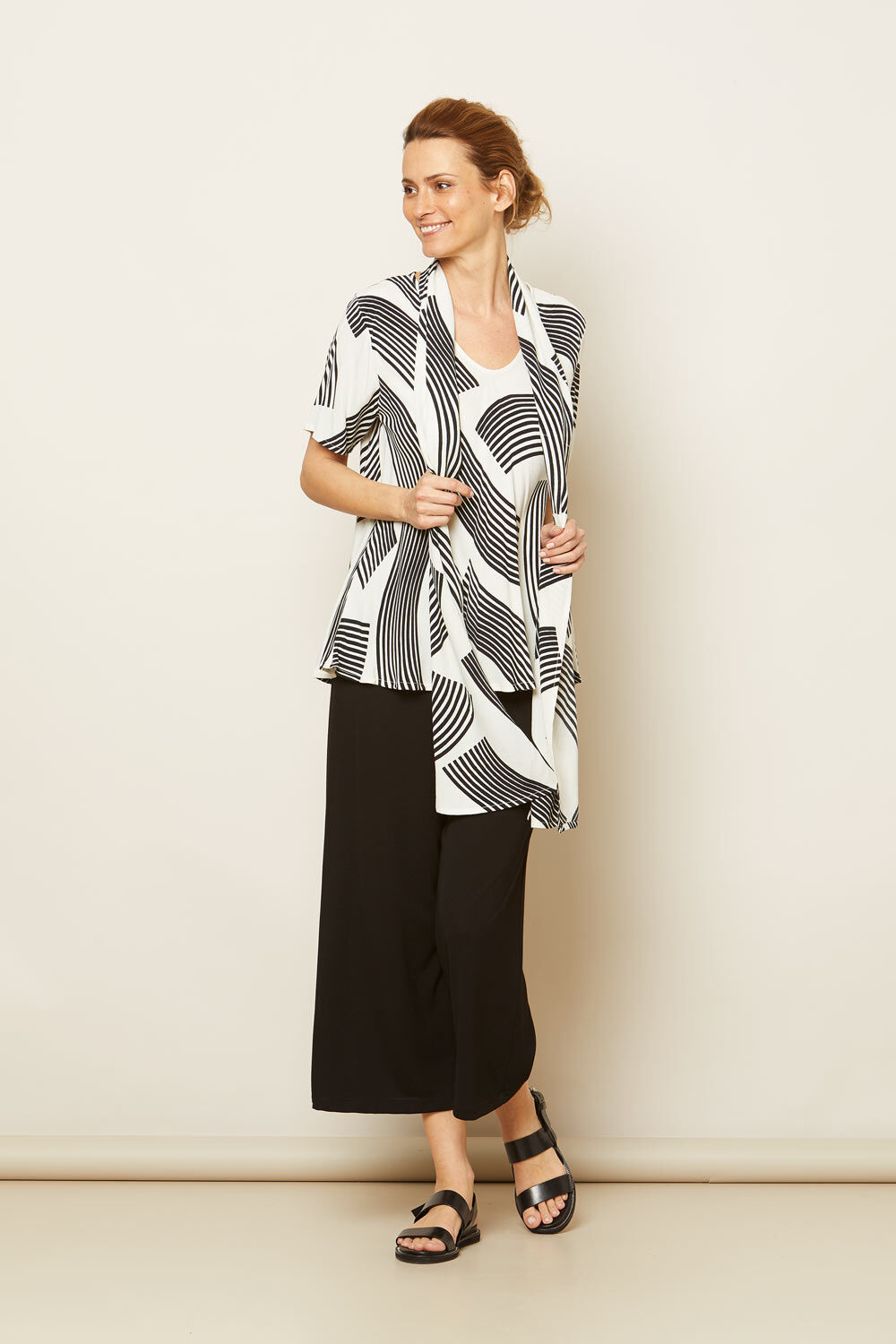 ALONG SCARF, Black