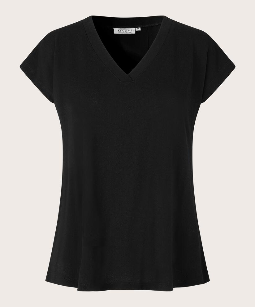 Efa JERSEY Top, Black, hi-res