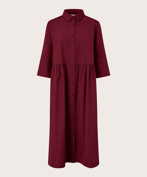 Nynisla Shirt Dress, Tawny Port
