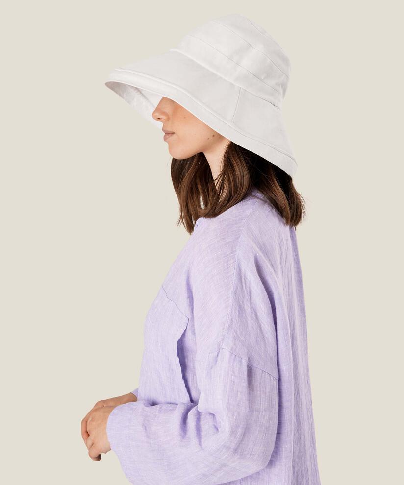 AUDREY HAT, White