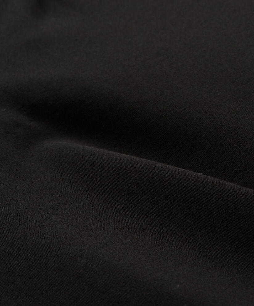 BIRGITTE JERSEY TOP, Black/Monk