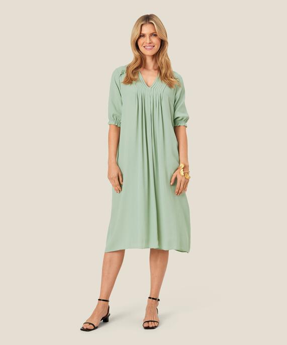 Nechana Dress, Frosty Green