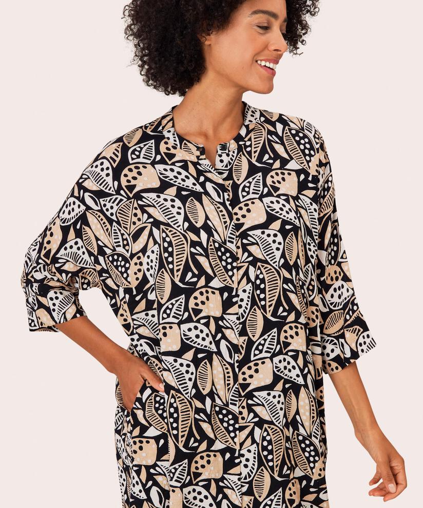 Iosetta Shirt Dress, Travertine
