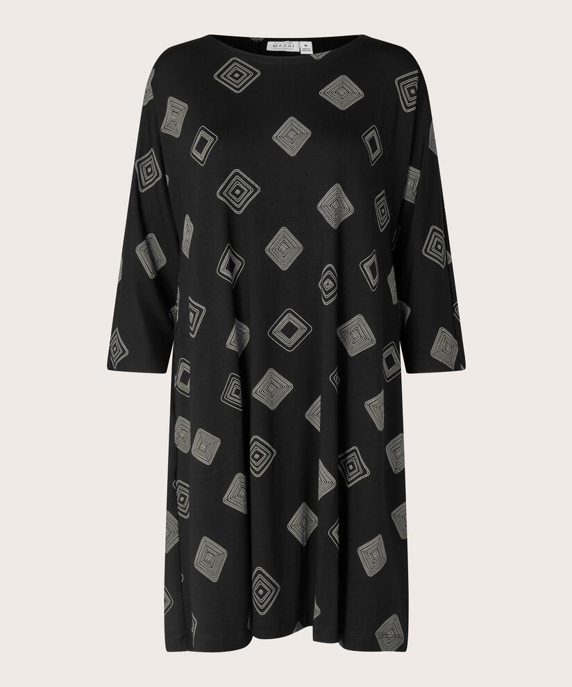 Gertine JERSEY Tunic, Black