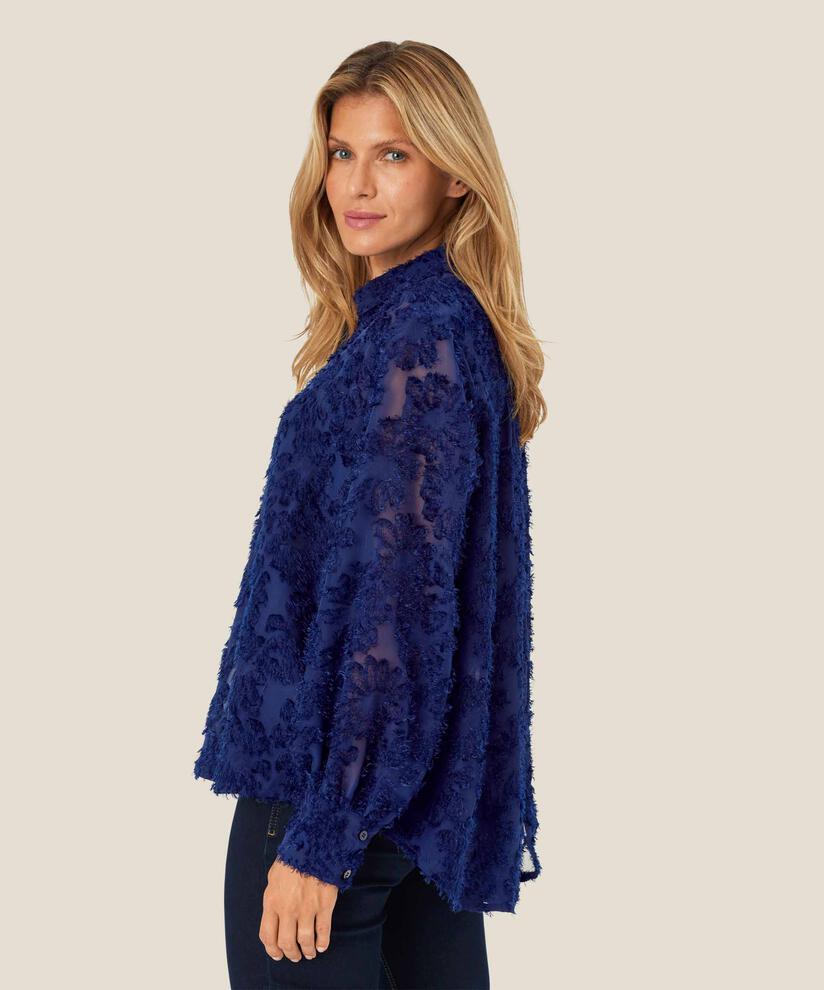 Ingrida Shirt, Medieval blue