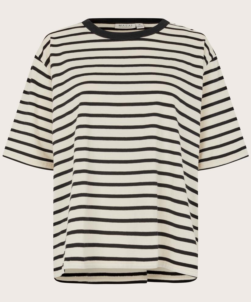 Doreann Jersey Top, Black