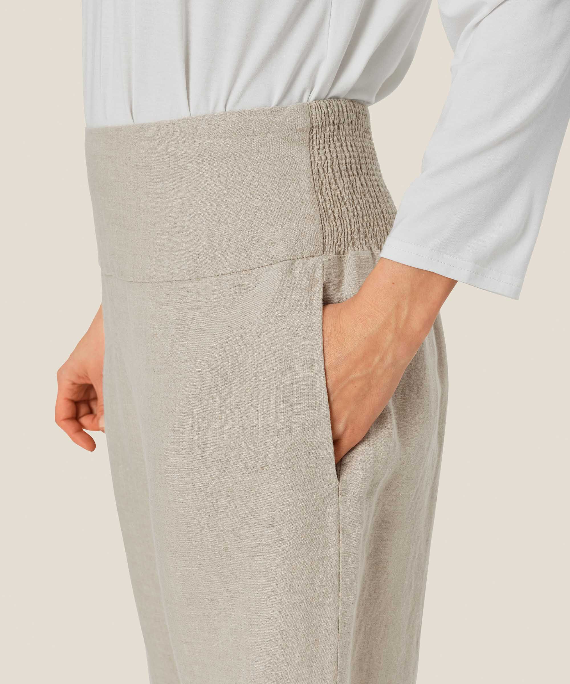 Penna Trousers, Natural
