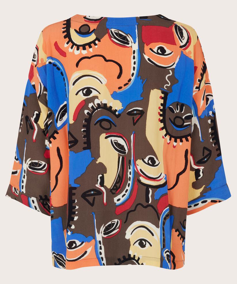 Becca Blouse, Crocodile