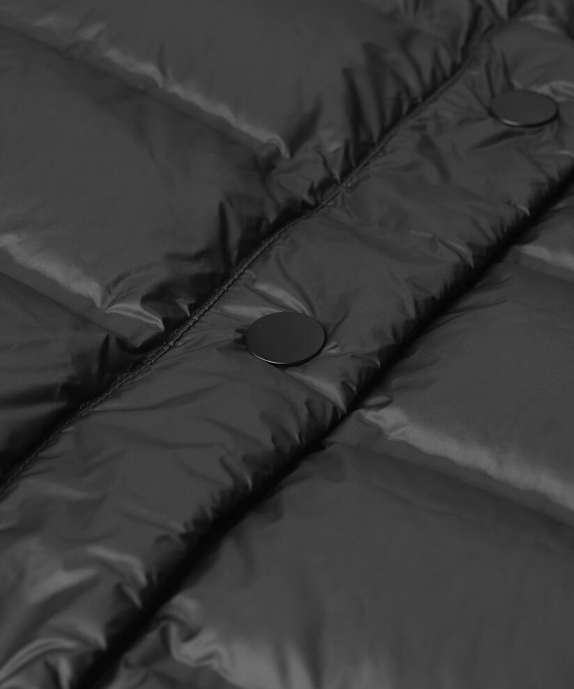 Tuva Down Jacket, Black/Pumice