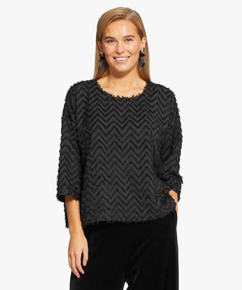 BECCA TOP, Black, hi-res