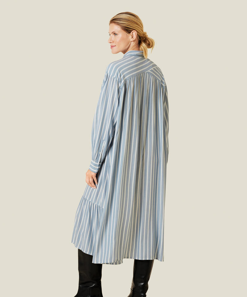 NARAI DRESS, Faded Denim