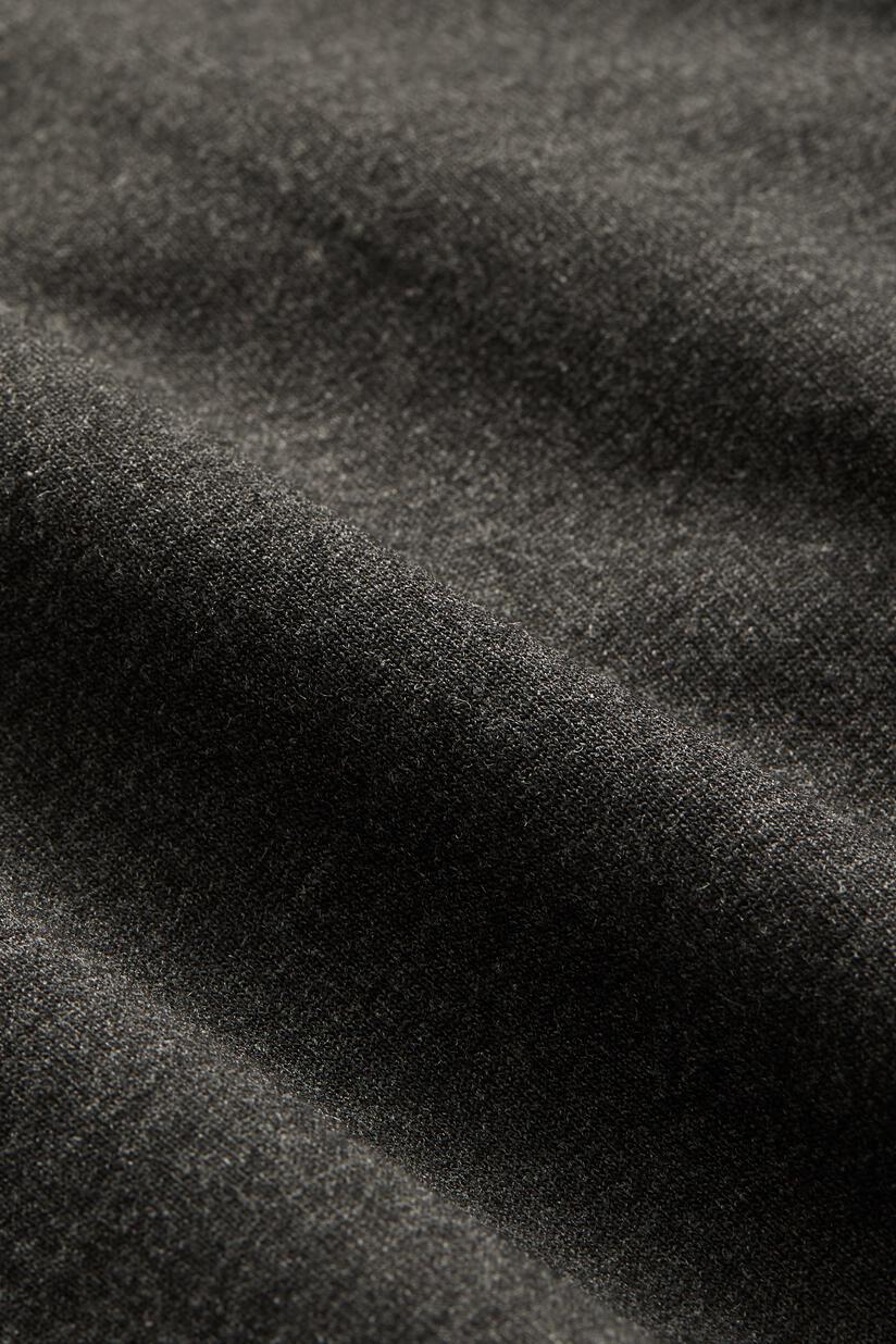 Berta JERSEY Top, D. Grey mel.