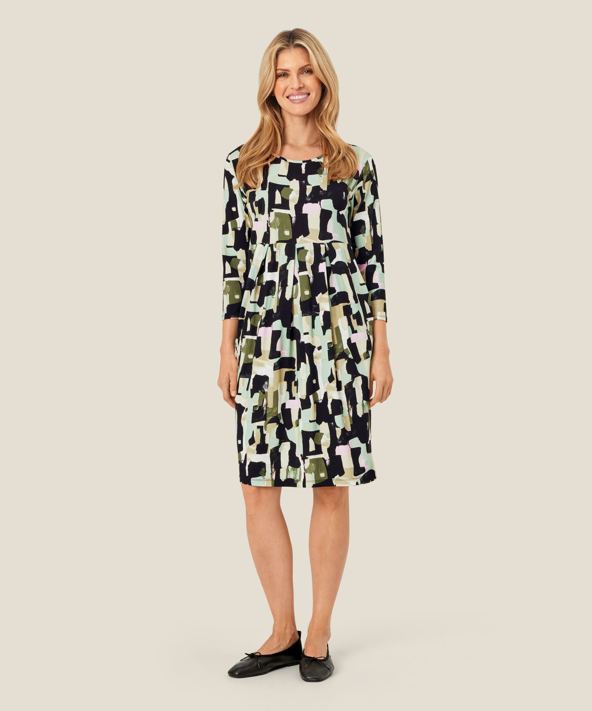 Noma JERSEY Dress, Frosty Green