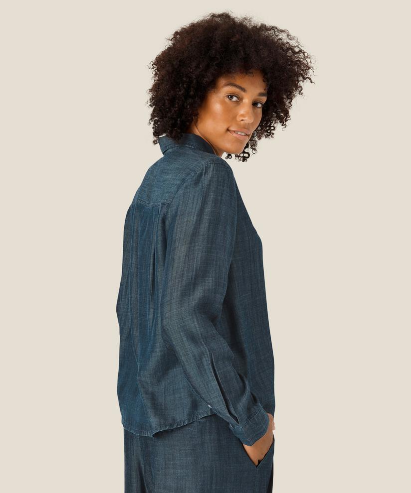 Idala Shirt, Blue Denim, hi-res