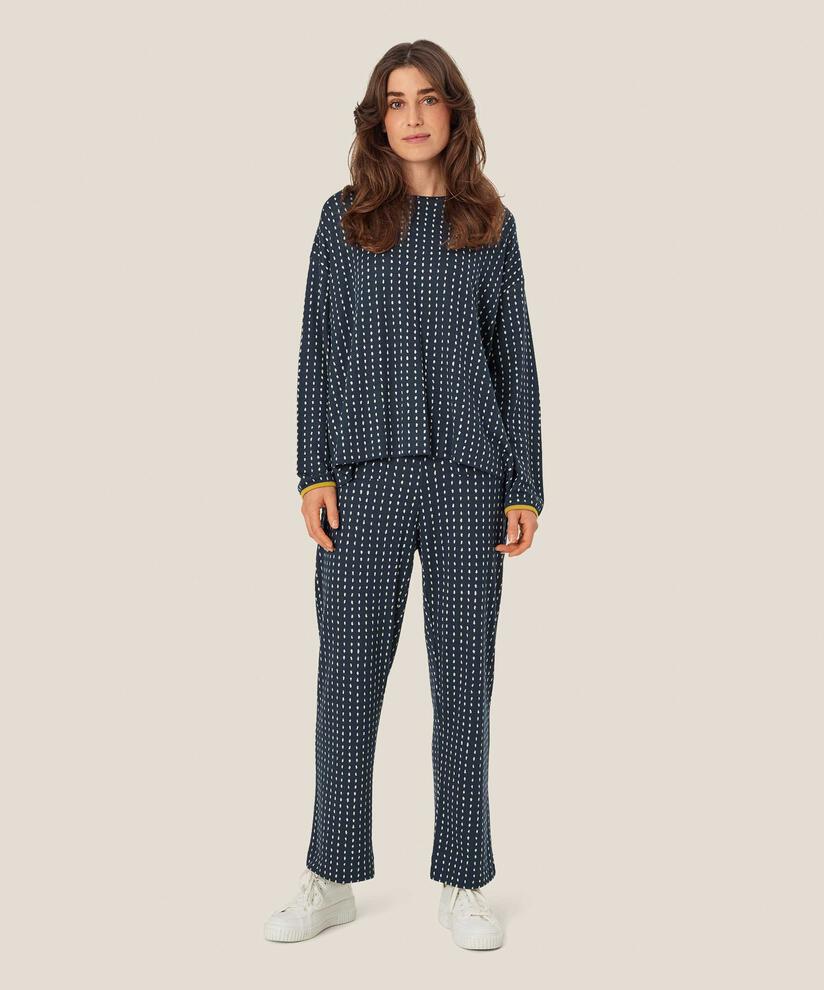 Priyanka JERSEY Trousers, Mood Indigo