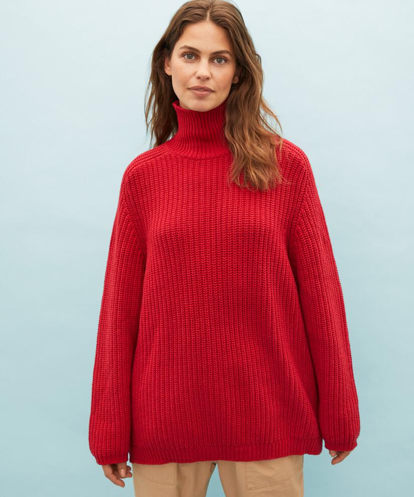 Fatmire Jumper, Scarlet Sage