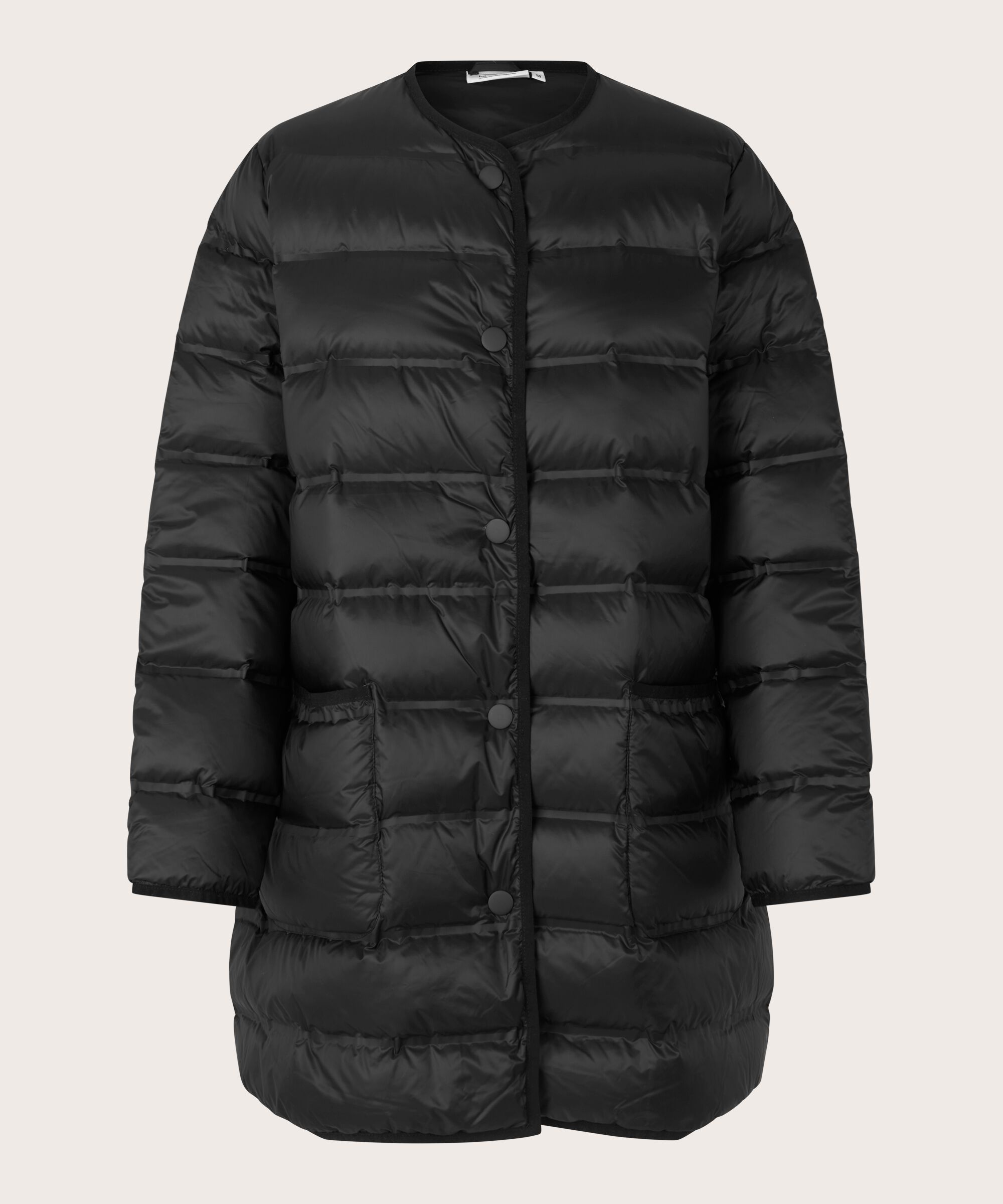 Tuvani Down Coat, Black