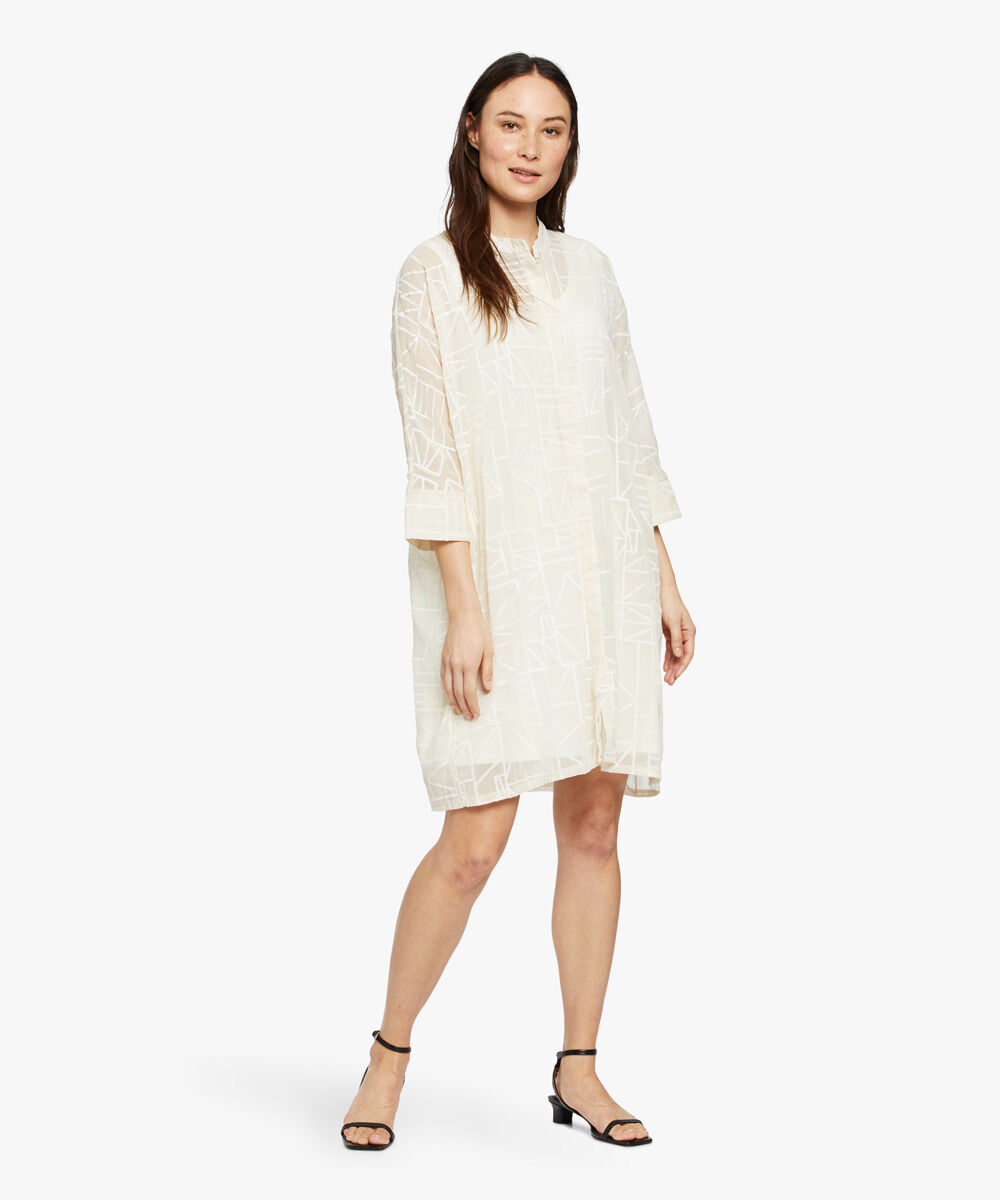IOSETTA SHIRT DRESS, Whitecap
