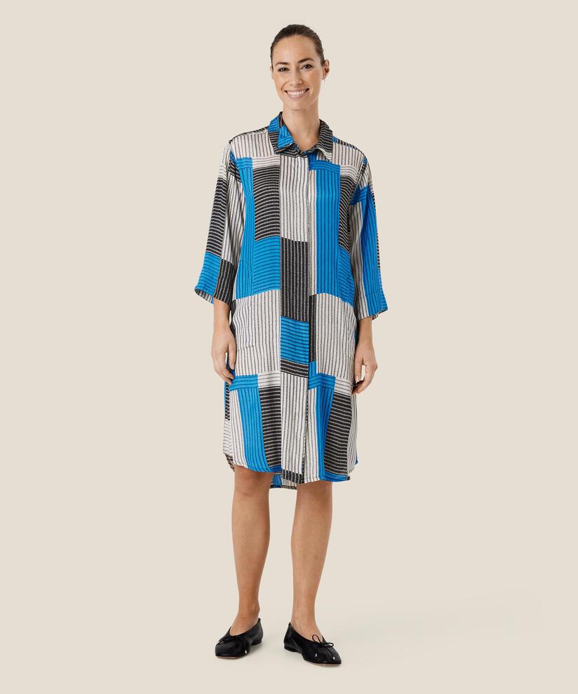 Nykolia Shirt Dress, Nebulas Blue